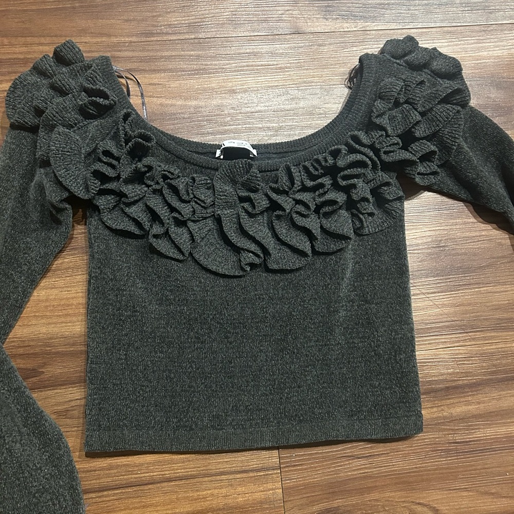 Zara cropped sweater
